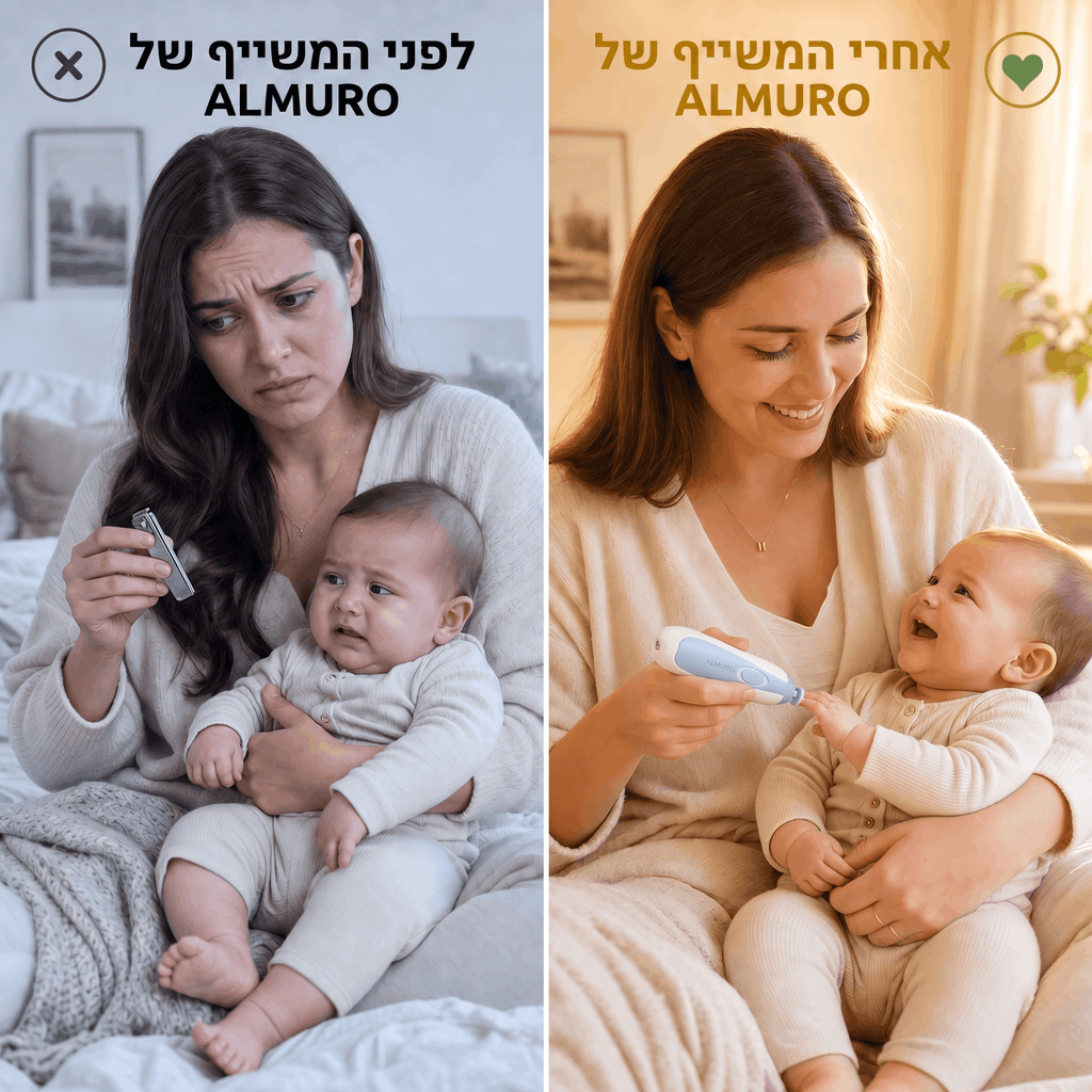 משייף ציפורניים לתינוקות Almuro™