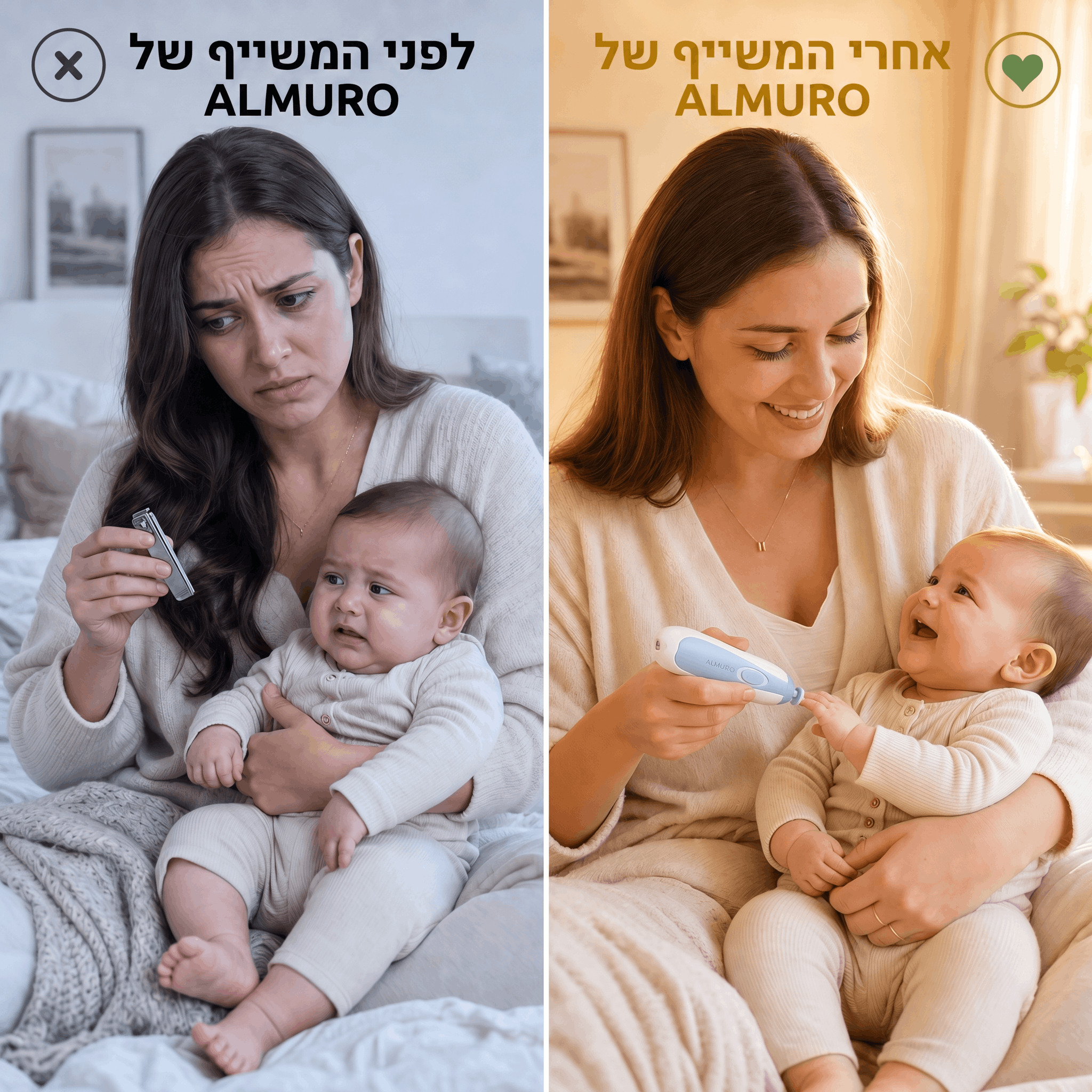 משייף ציפורניים לתינוקות Almuro™