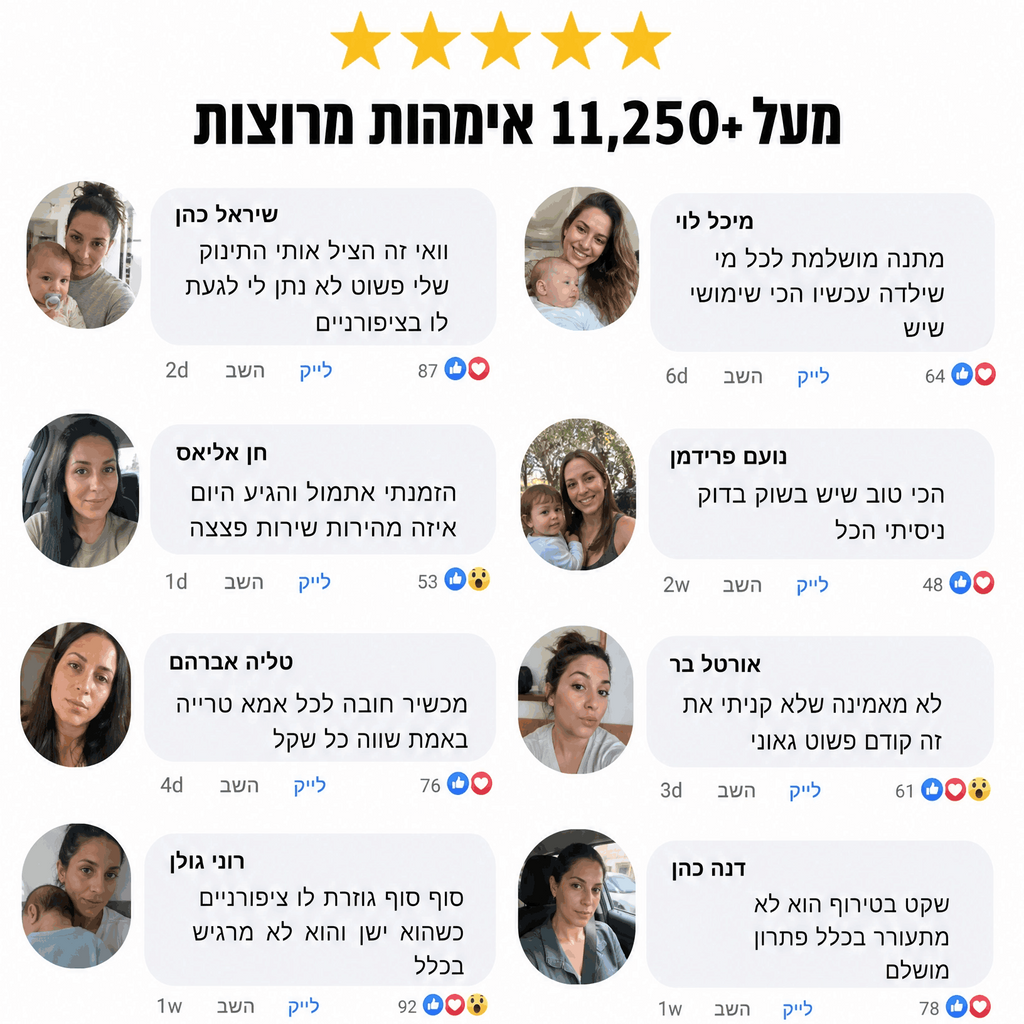 משייף ציפורניים לתינוקות Almuro™