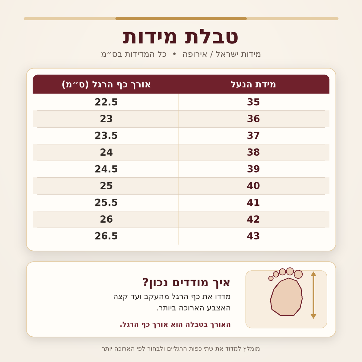 נעלי תמיכה
